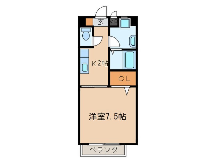 カンペチアの物件間取画像