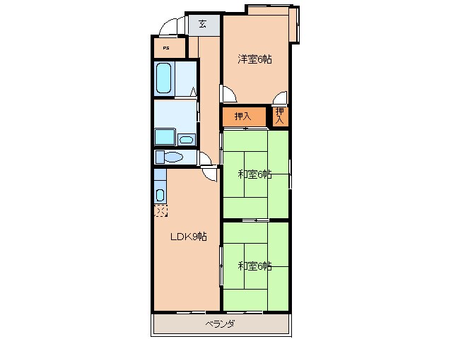 メゾンイト－の物件間取画像