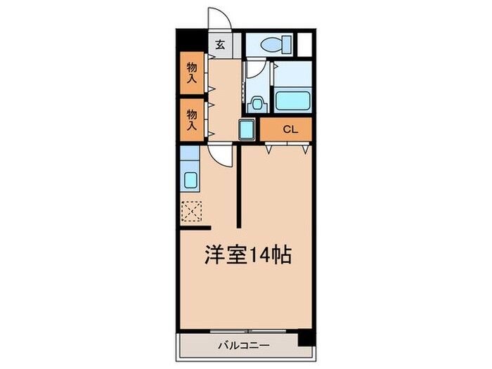 ヴェール香流通りの物件間取画像