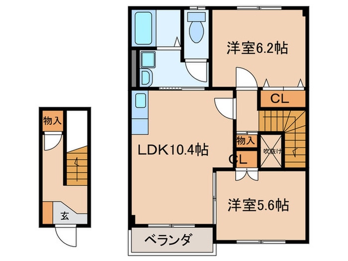 アルカサル華の物件間取画像