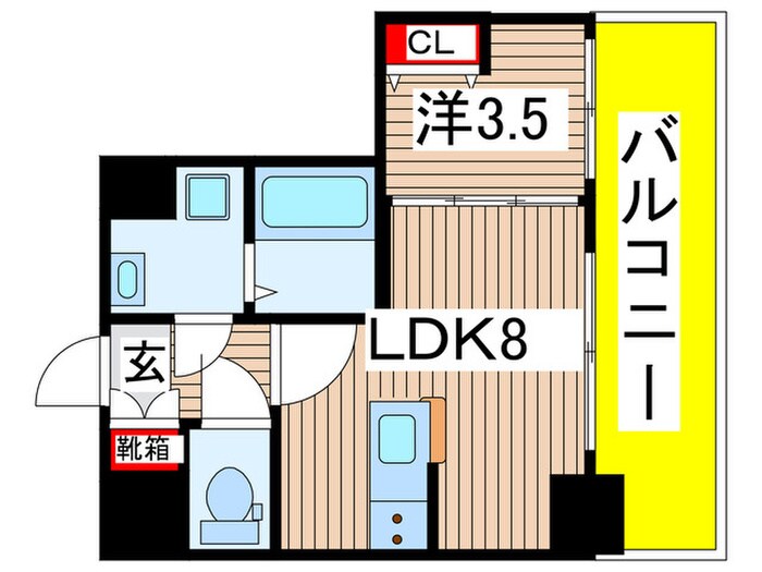 プレサンス吹上駅前エテルノの物件間取画像