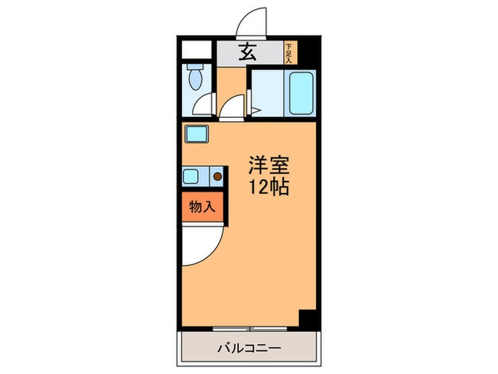 ガ－デンビル城下の物件間取画像