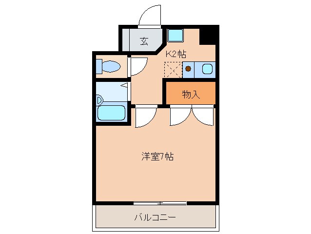 ビハ－ラ白壁の物件間取画像