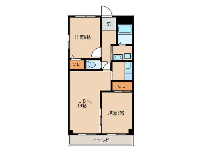 リヴィエール日比津の物件間取画像