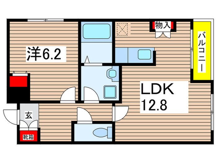 bien折戸の物件間取画像