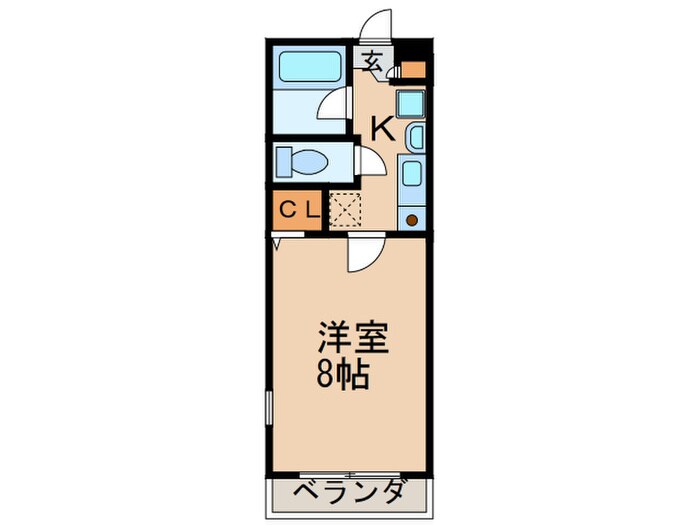 ＦＬＡＴ　ＭＩＴＳＵＫＥの物件間取画像