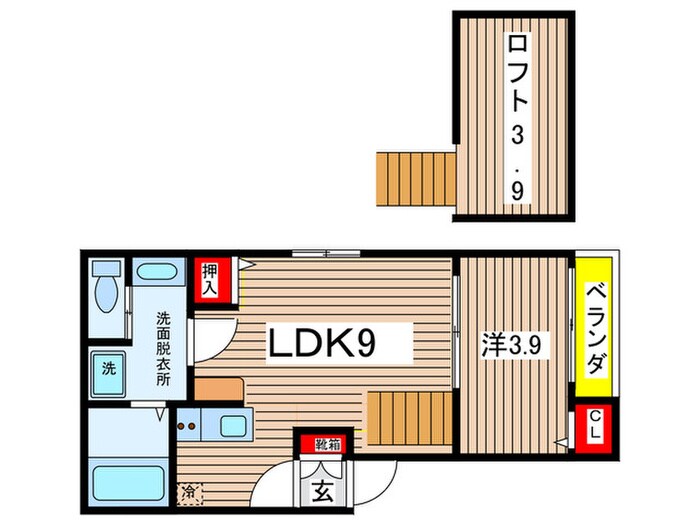 Philosophyの物件間取画像