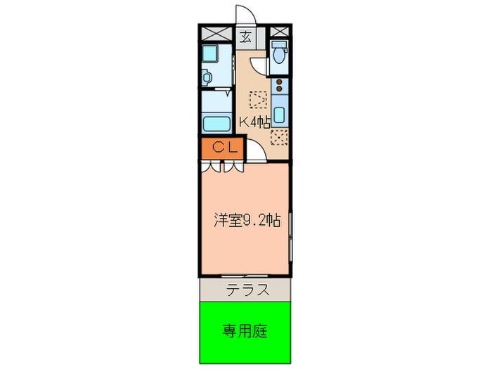 フォレストコートの物件間取画像