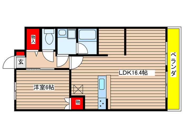 タキマツ第３マンションの物件間取画像