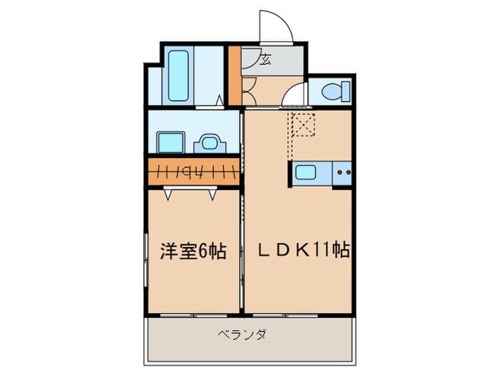 la collineの物件間取画像