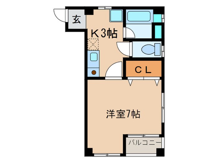 F-CUTEの物件間取画像