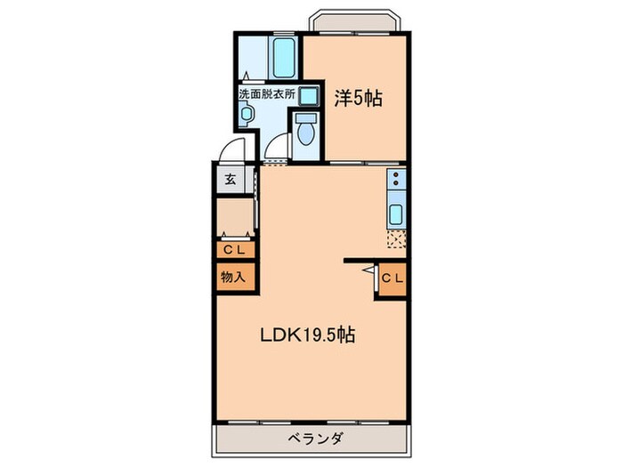 グリーンコート浅井の物件間取画像