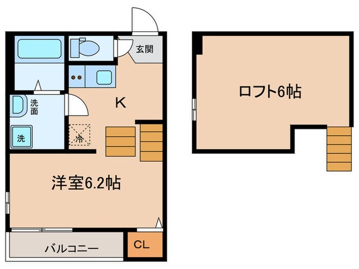 ハーモニーテラス野田Ⅲの物件間取画像