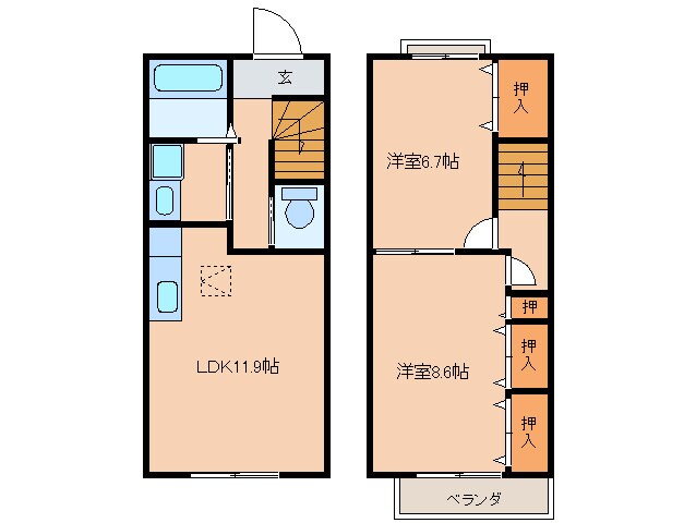 Ｐｕｒｅ　Ｇｒａｃｅの物件間取画像