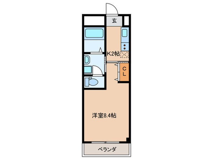 モンノールの物件間取画像