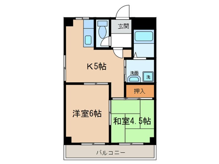 メゾン丸島の物件間取画像