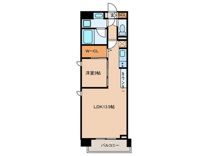 RAXA覚王山の物件間取画像