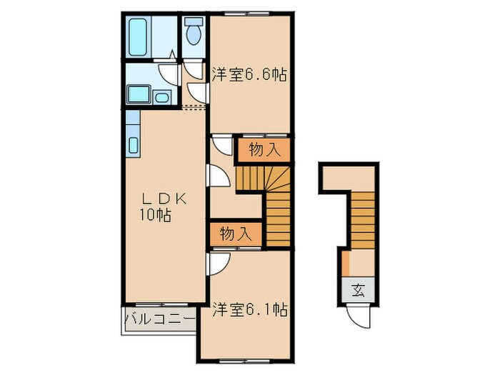 ルミエ－ルの物件間取画像