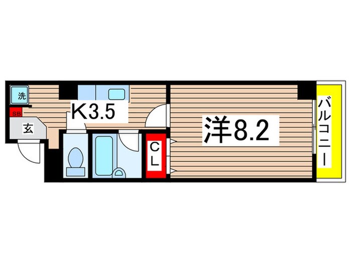 メゾン南分の物件間取画像