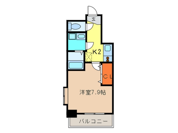 カ－ロ－ドサクラの物件間取画像