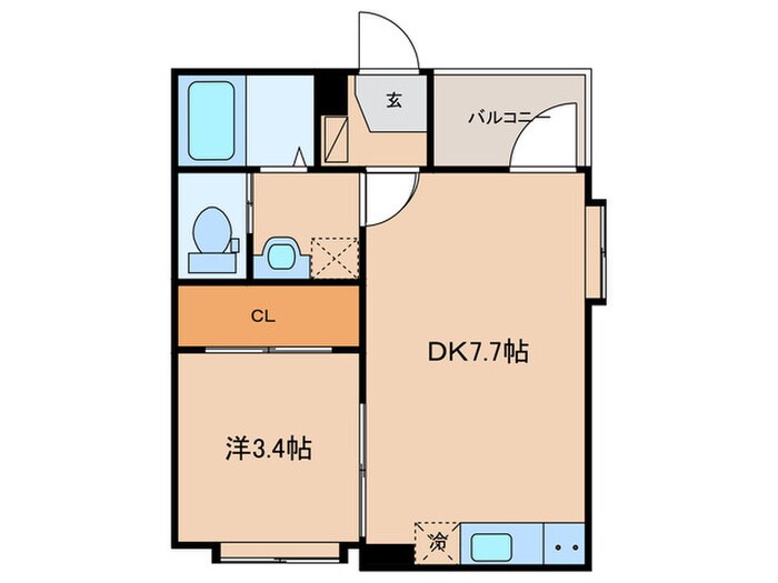 Ealing Apartmentの物件間取画像