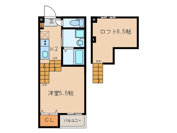 アモール枇杷島の物件間取画像