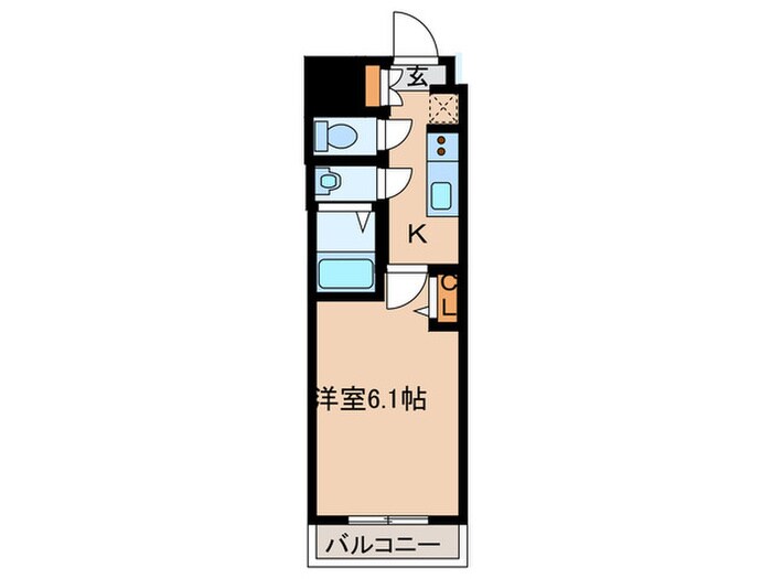 メイクスWアート浅間町の物件間取画像