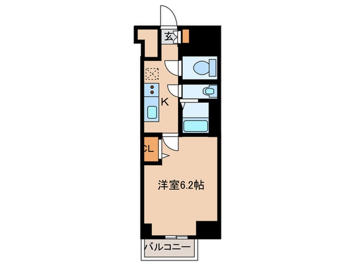 メイクスWアート浅間町の物件間取画像