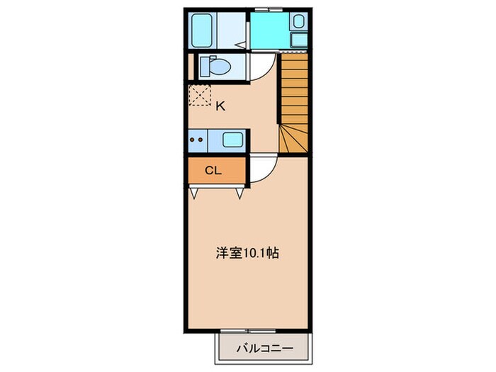 クレール　ＤＡＹＢＹＤＡＹの物件間取画像