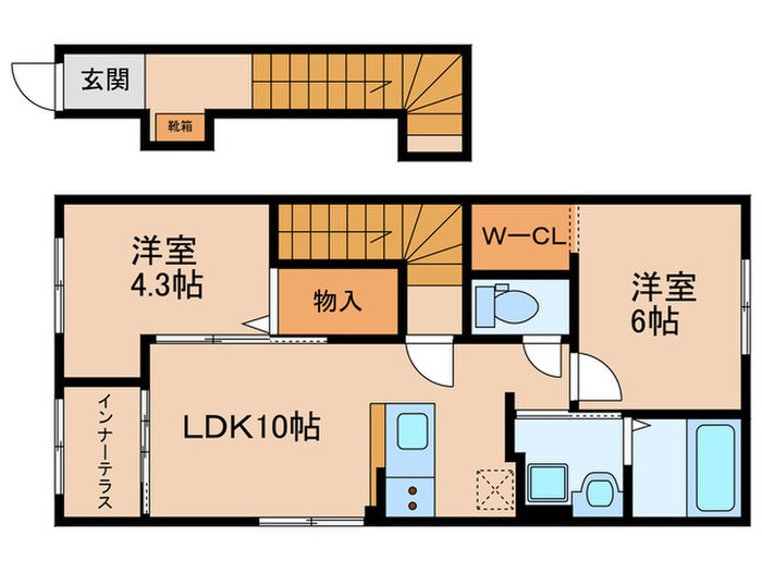 エクセレントの物件間取画像