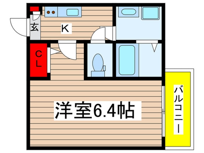 MAKES R 伝馬公園の物件間取画像