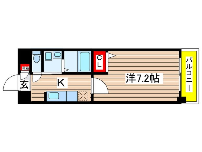 エクセラン広見の物件間取画像