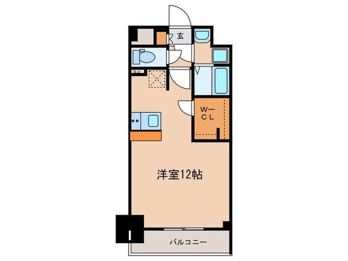 プレサンス栄ブリオ（807）の物件間取画像