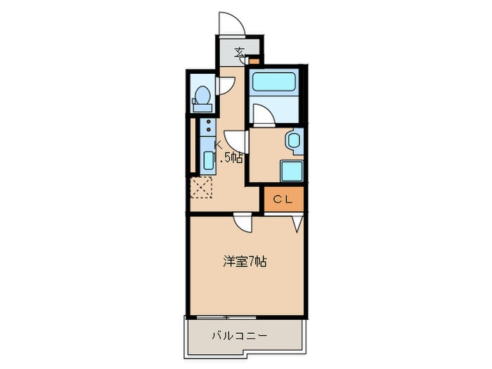 アクアコート大曽根の物件間取画像