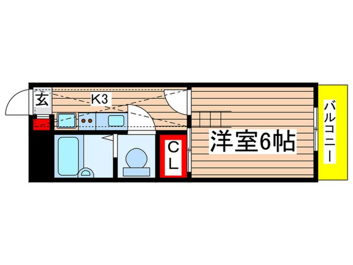 ピオニエ川名の物件間取画像