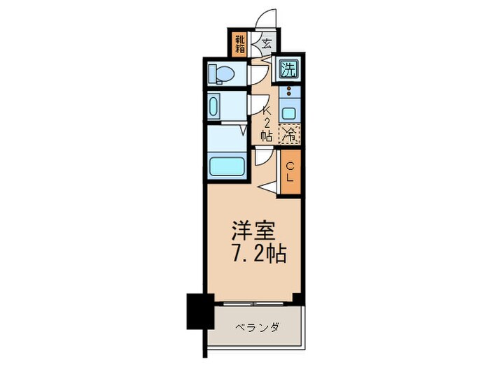 プレサンス丸の内雅殿（901）の物件間取画像
