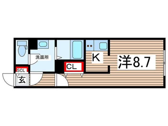 Ｇ　ＶＩＶＲＥ　御器所の物件間取画像