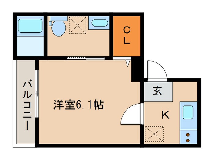 アークソレイユ山王の物件間取画像