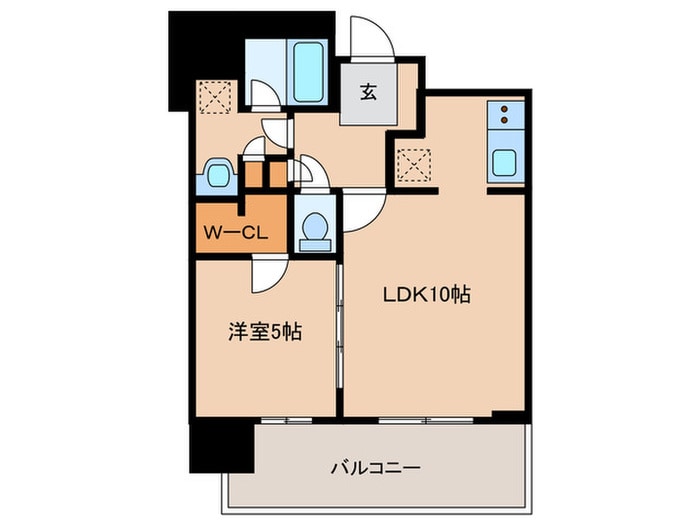 ローレルタワー名古屋栄の物件間取画像