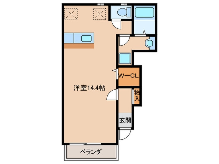 ツインベルの物件間取画像