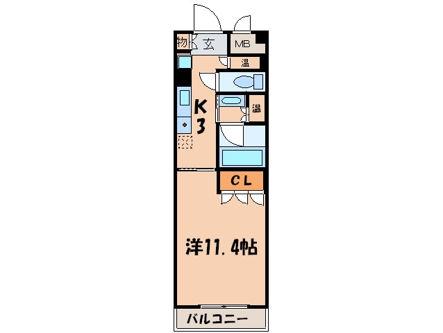 大曽根朝日マンションの物件間取画像