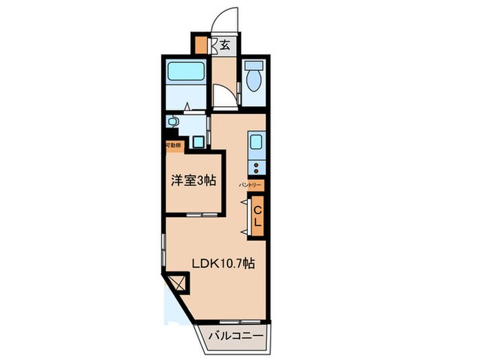 フェリス浄心の物件間取画像