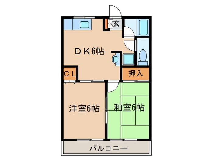 シティハイムはせがわの物件間取画像