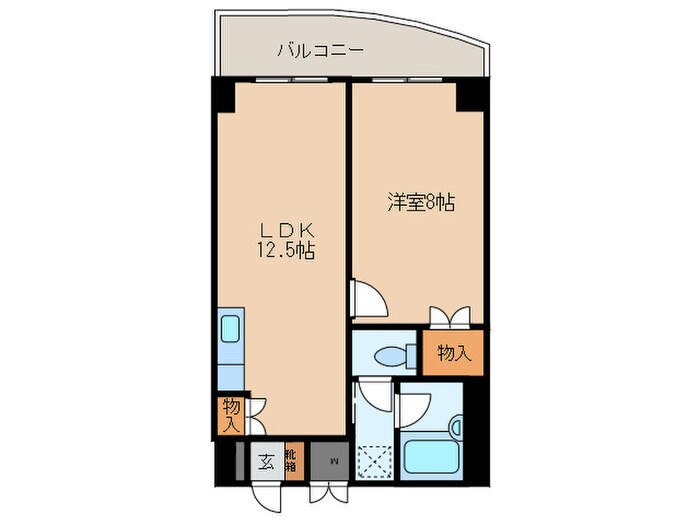 ライフステージ徳川の物件間取画像