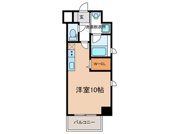 アビタシオン内山の物件間取画像