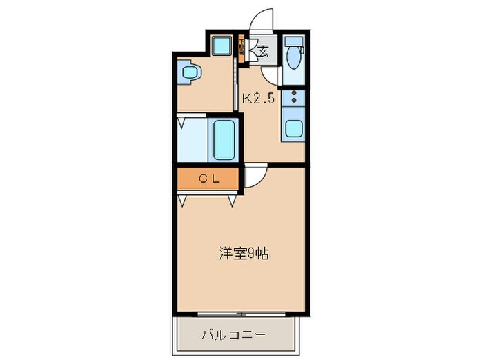 ディアコート笹塚の物件間取画像