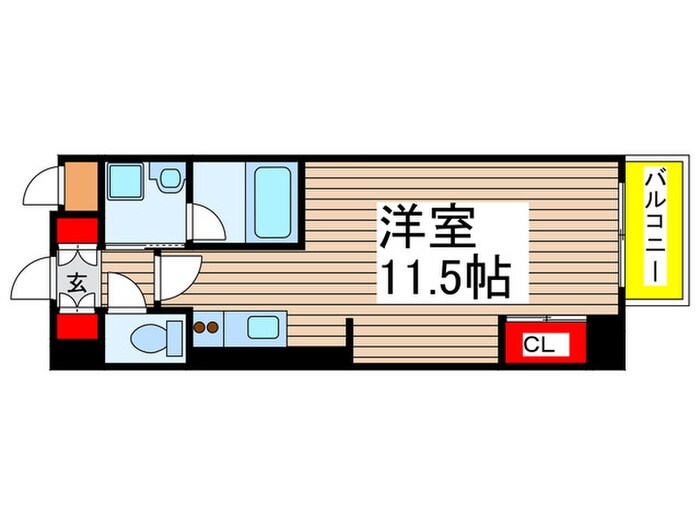 グラヴィス鶴舞の物件間取画像