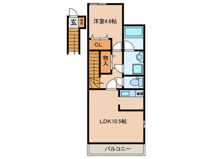 パステルの物件間取画像