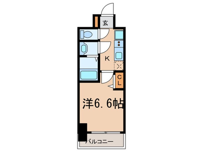 アステリ鶴舞エーナの物件間取画像