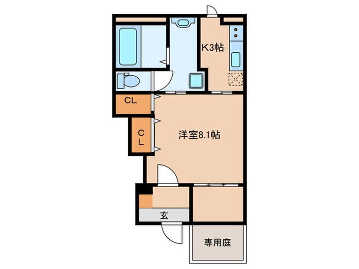 SerenoⅢの物件間取画像